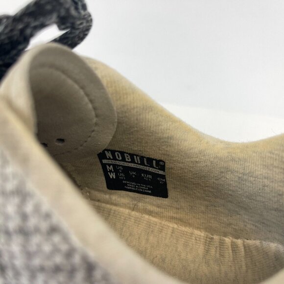 Nobull Outwork Training Shoes White Heather Granite Mens Size 9 - Picture 6 of 6